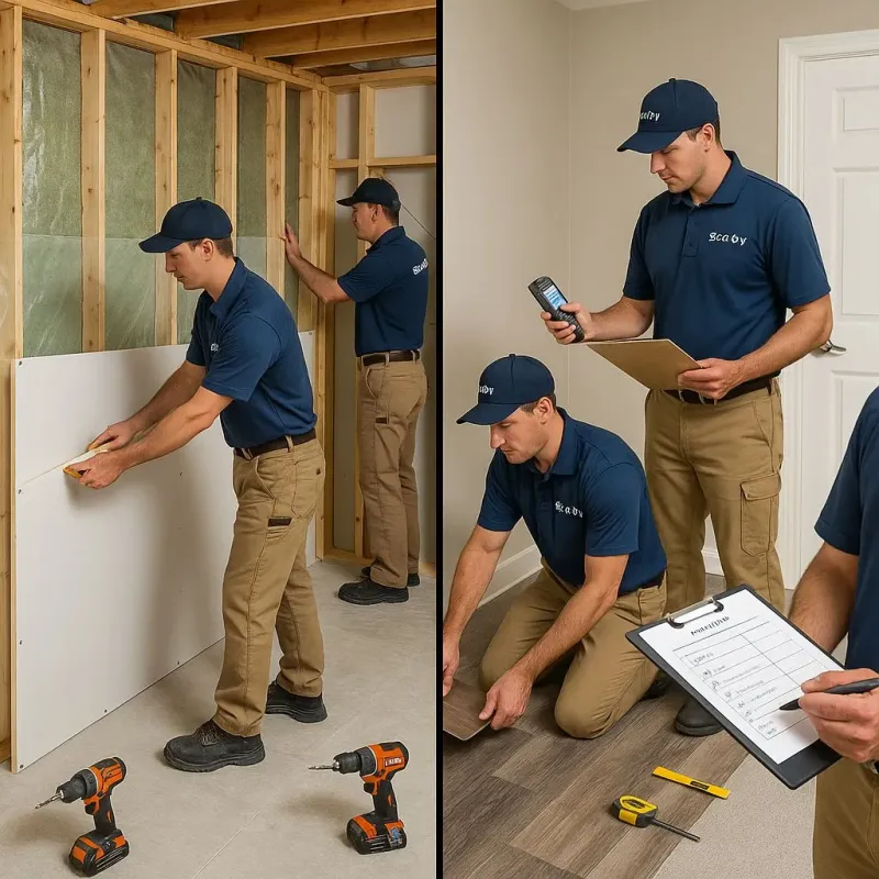 Repairs and Reconstruction process in Eagleville, PA