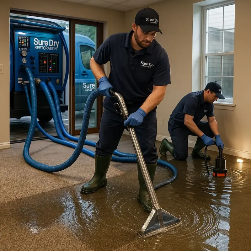 Water Extraction and Removal process in Eagleville, PA
